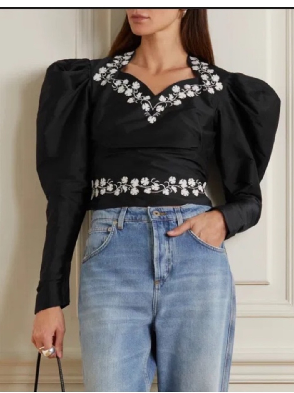 BATSHEVA puff sleeve top